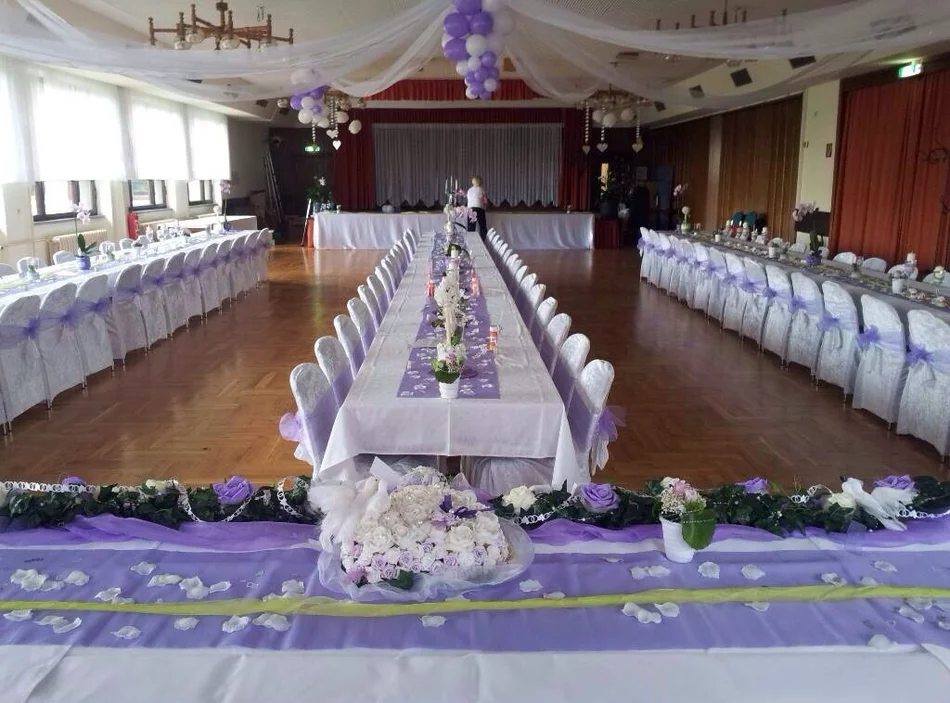 Hochzeitsdekoration Tafel